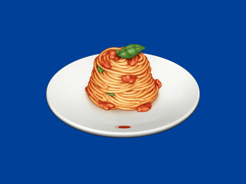 Barilla Spaghetti Illustration